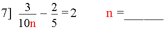ALGEBRA SUCCESS QUESTION 7