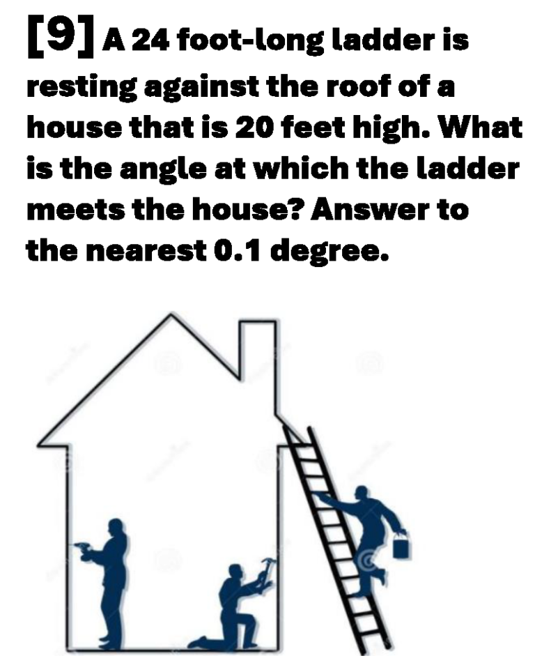 GEOMETRY SUCCESS QUESTION #9: Inverse Angle Functions